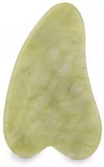 Žaliojo kvarco Gua Sha veido masažuoklis