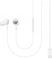 Baltos ausinės "Samsung AKG EO-IC100BWEGEU Type-C"