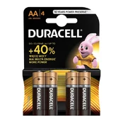Elementai Duracell AA/LR06, AA, 1.5 V kaina
