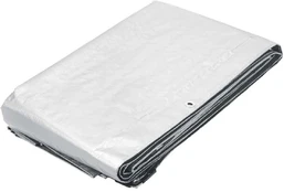 Truper Tentas 4x6m, baltas, 110g/m2 Pretul® kaina