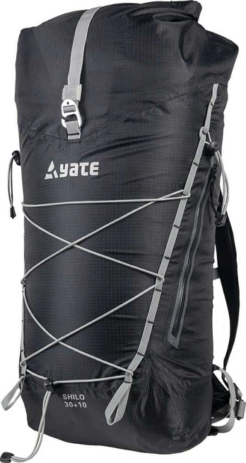 YATE kuprinė SHILO 30+10 l - juoda/pilka