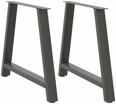 Kavos staliuko kojelės, A formos, 2 vnt., 90x(72-73)cm