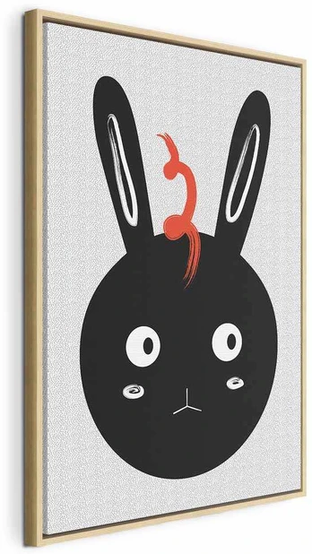 Artgeist Paveikslas - Rabbit Sees Everything (1 Part) Vertical