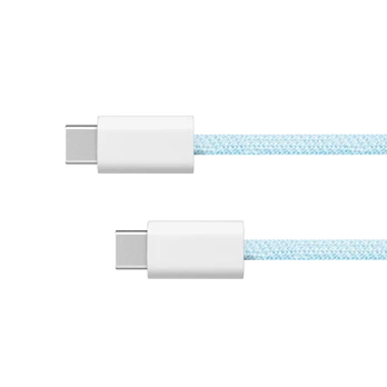 Kabelis USB typu C - USB typu C 100 W 1,5 m mėlyna Kruger & Matz Basic