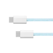 Kabelis USB typu C - USB typu C 100 W 1,5 m mėlyna Kruger & Matz Basic kaina
