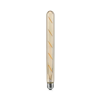 4W E27 LED Lemputė Tube Amber