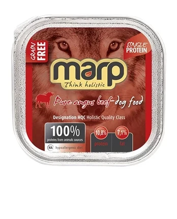 Marp Holistic Pure Angus Beef jautienos konservai šunims, 100 g