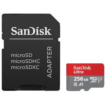 Atminties Kortelė SANDISK 256GB  Ultra Micro SDXC