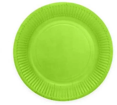 Globos Europe Bv Lime paptallerkner, 23cm 8 stk