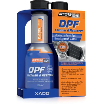 ATOMEX DPF suodžių filtro valiklis 250ml