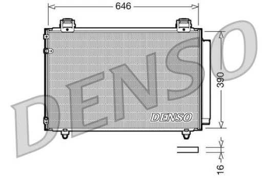 Kondensatorius, oro kondicionierius DENSO DCN50024