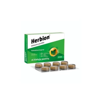 HERBION 35 mg kietosios pastilės N16