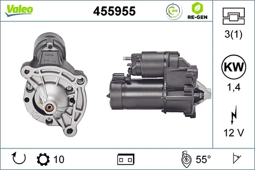 Starteris VAL455955