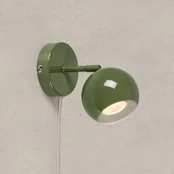 Sieninis šviestuvas Pop, žalias, plotis 10 cm, metalas
