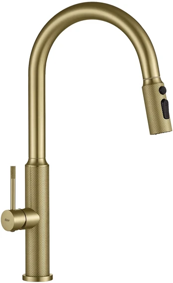 Virtuvinis maišytuvas Rea Master, Brushed Gold
