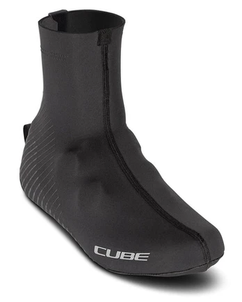 Dviratininko antbačiai Cube Neoprene RD, juodi