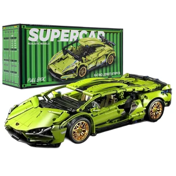 Konstruktorius Sportinis automobilis Žalias 470 el.