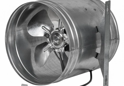 Kanalinis žemo slėgio ventiliatorius EUROPLAST ZKM160, d160 mm, metalinis