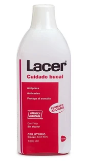 Burnos skalavimo skystis Lacer, 1000 ml kaina