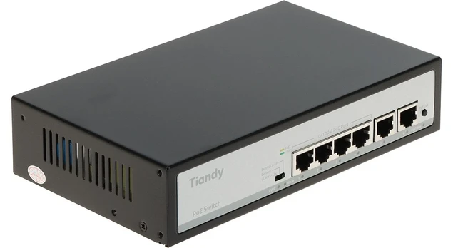 POE SWITCH TC-P3S06 SPEC:F/0420/AT/55 4-PORT TIANDY