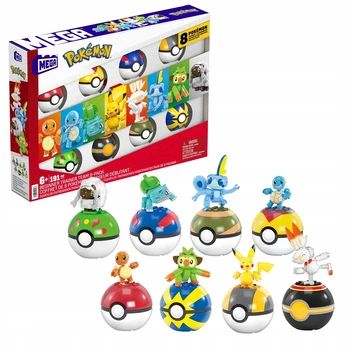 Mattel - Mega Pokemon Beginner Trainer Team 8 Pack