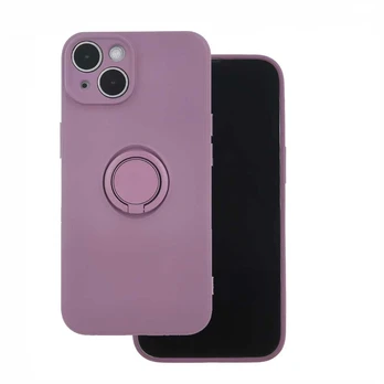 Dėklas TelForceone Finger Grip case for Samsung Galaxy A35 5G light violetinė