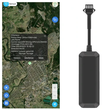 GPS seklys elektriniam paspirtukui