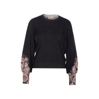 Megztinis moterims, Juoda, Knitted sweater