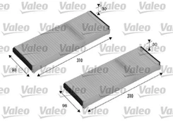 Filtras, salono oras VALEO 715500