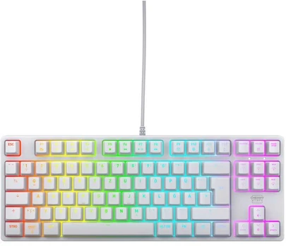 CHERRY XTRFY K4V2 TKL klaviatūra, baltas
