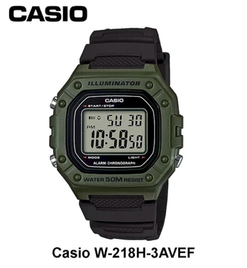 Laikrodis Casio W-218H-3AVEF .