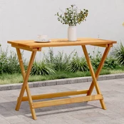 Sulankstomas sodo stalas, 90x52,5x65cm, akacijos masyvas kaina