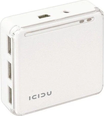 HUB USB Icidu 1x SD + 3x USB- A 2.0 (-)
