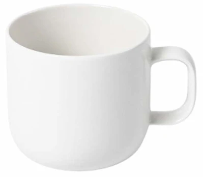 Puodelis Qualitier, balta sp., 0.350 l
