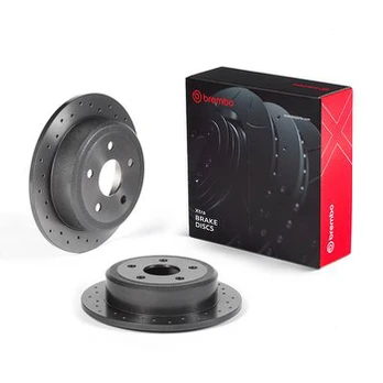 Stabdžių diskas BREMBO 08.B529.2X
