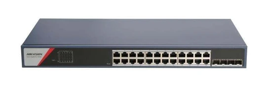 26 prievadų komutatorius Hikvision DS-3E1528-SI-24T4F
