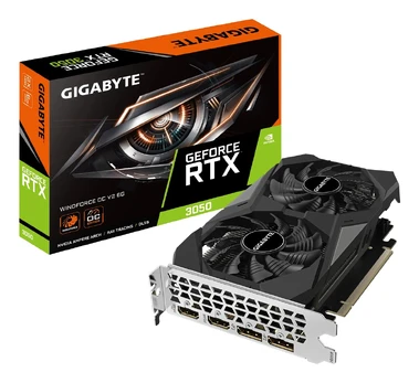 Vaizdo plokštė Gigabyte GeForce RTX 3050, 6 GB, GDDR6