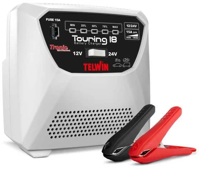 Akumuliatorių įkroviklis TELWIN Touring 18, 12-24V