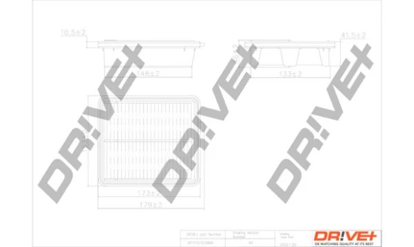 Oro filtras Dr!ve+ DP1110.10.0469