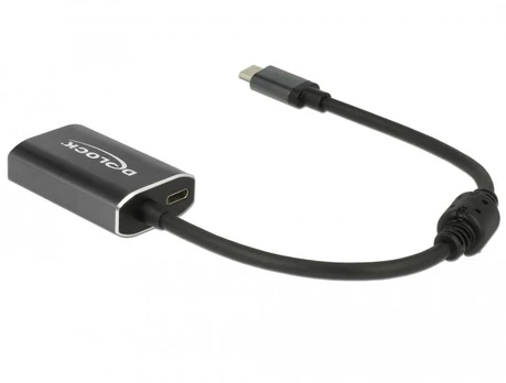 USB adapteris Delock USB- C - HDMI + USB- C Juodas (62988)