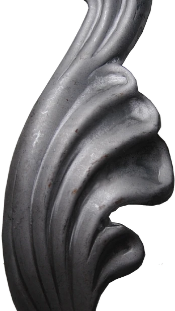 Dešininis lapelis, L09Zl062, 110 x 40 mm