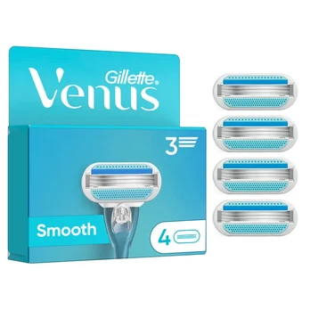 Skustuvo galvutės VENUS SMOOTH, 4 vnt.