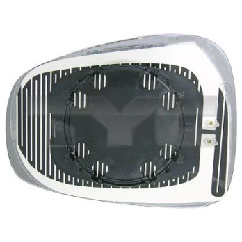 Veidrodėlio stiklas, išorinis veidrodėlis TYC 301-0038-1