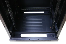 Rack cabinet 27 inches 600x600 black standing kaina