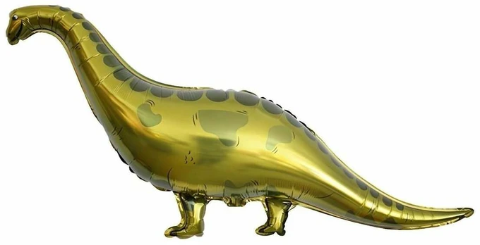 Folinis balionas figūrinis GoDan Dinosaur, žalia sp.
