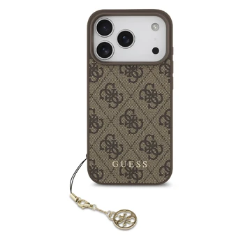 Dėklas Guess 4G Charm Case for iPhone 17 Pro Tone on Tone Brown