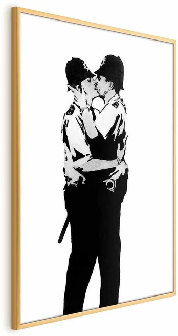Artgeist Plakatas - Kissing Coppers