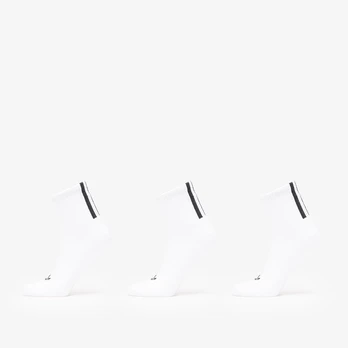 adidas 3 Stripes 1/4 Socks 3-Pack White/ White/ White - Dydis L (JV7423 Kojinės)