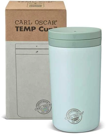 CARL OSCAR Termosinis puodelis - Žalias, 400 ml