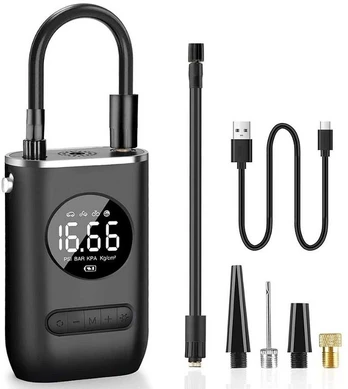 Dėklas partnertele Wireless electric mini compressor / pump RC-K- juodas